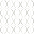 York Circulate Light Silver Peel & Stick Wallpaper