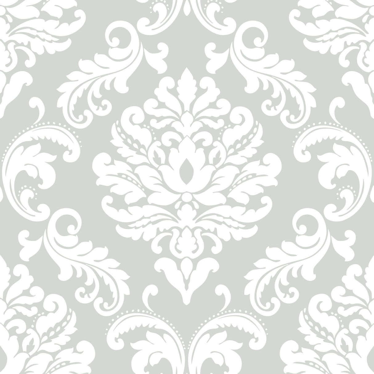 York Ariel Grey Peel & Stick Wallpaper