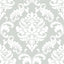 York Ariel Grey Peel & Stick Wallpaper