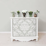 York Ariel Grey Peel & Stick Wallpaper