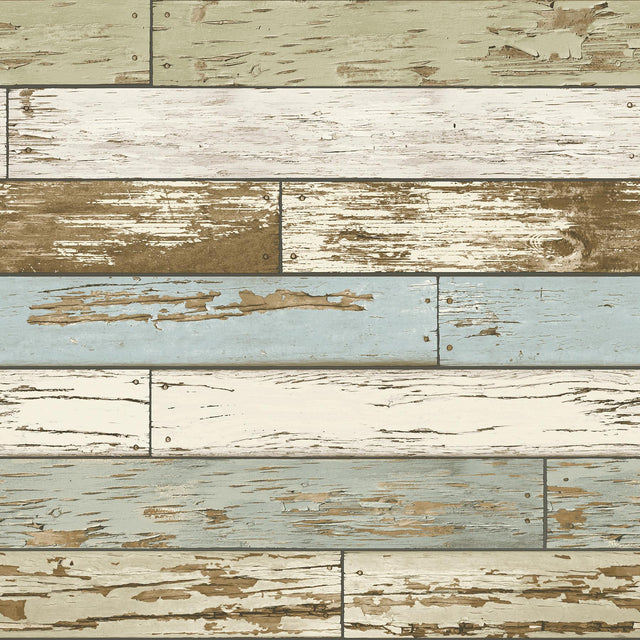 York Old Salem Vintage Wood Peel & Stick Wallpaper