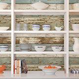 York Old Salem Vintage Wood Peel & Stick Wallpaper