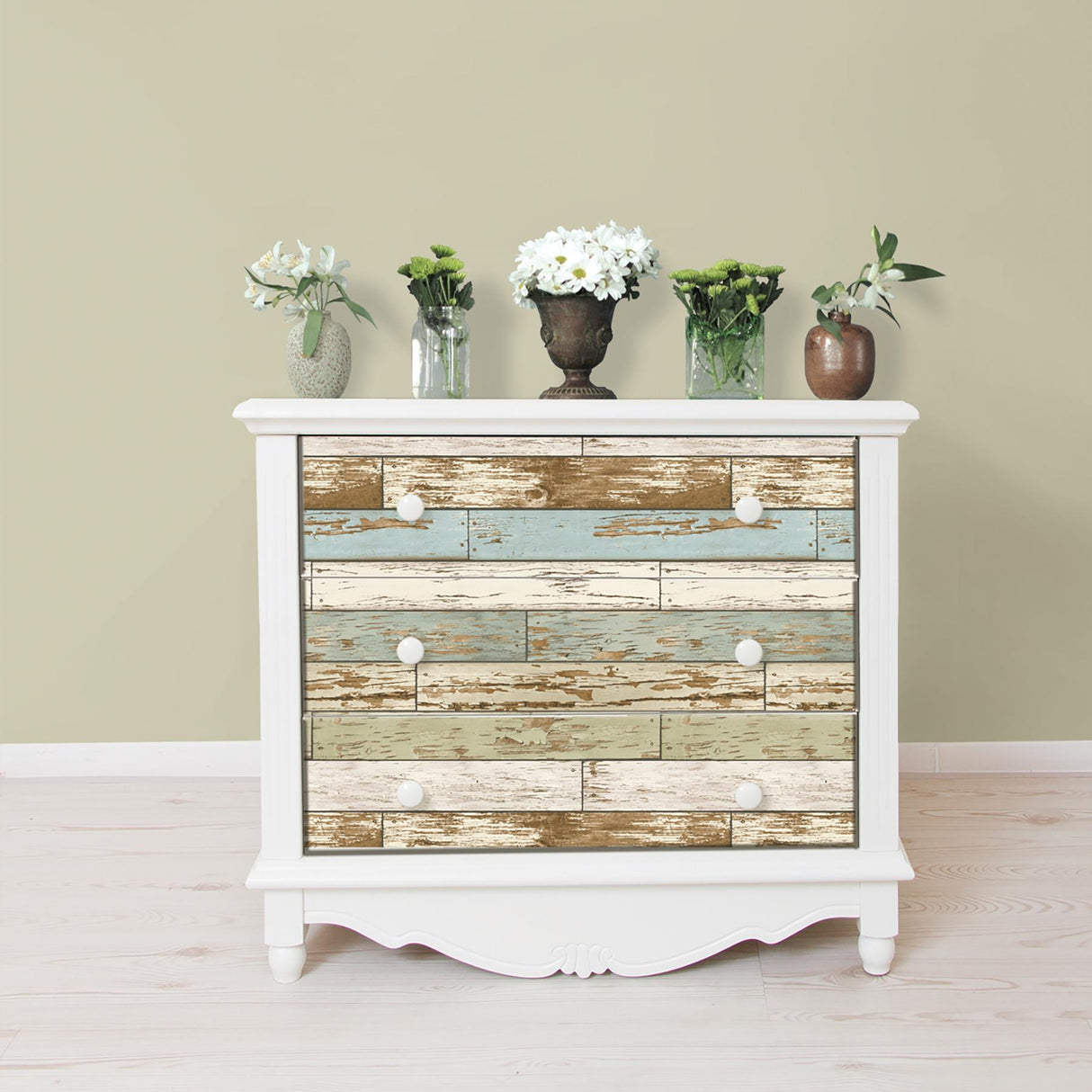 York Old Salem Vintage Wood Peel & Stick Wallpaper