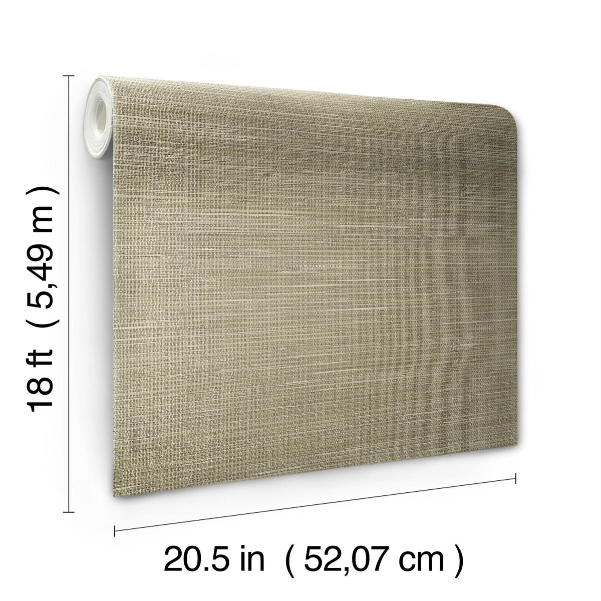 York Wheat Grasscloth Peel & Stick Wallpaper