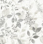 York Grey Breezy Peel & Stick Wallpaper