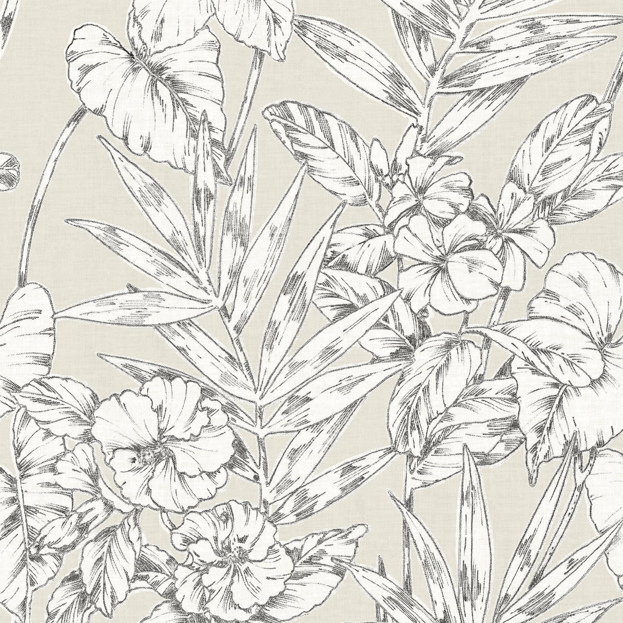 York Grey Cayman Peel & Stick Wallpaper