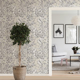 York Grey Cayman Peel & Stick Wallpaper