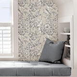 York Grey Cayman Peel & Stick Wallpaper