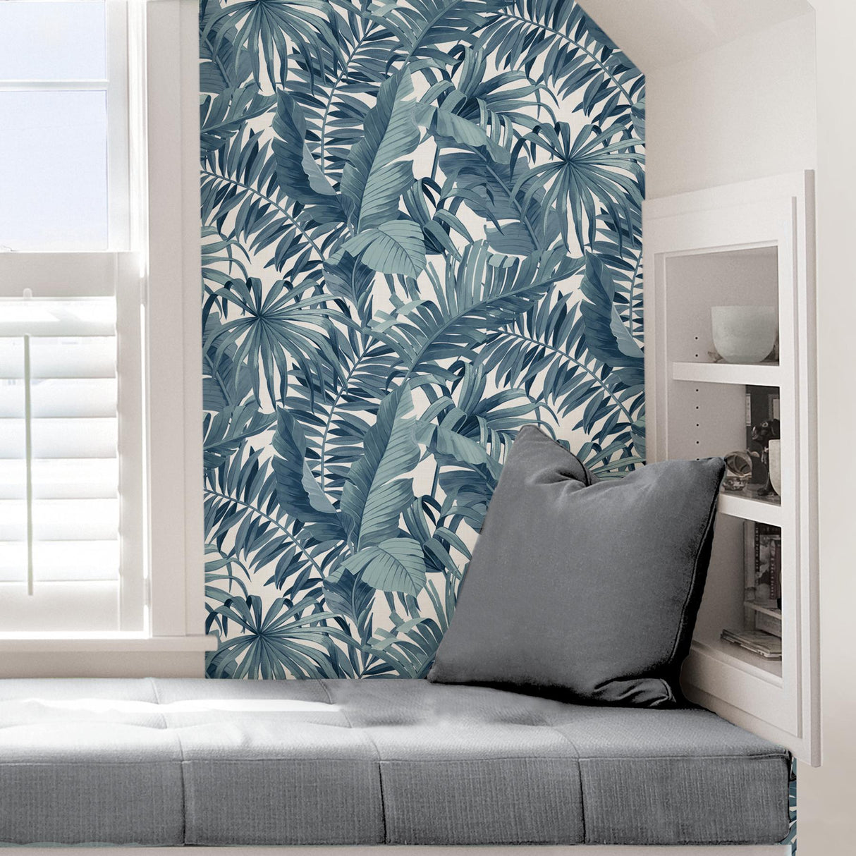 York Blue Maui Peel & Stick Wallpaper