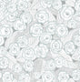 York Oopsie Daisy Grey Peel & Stick Wallpaper