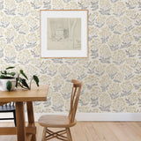York Yellow Wethersfield Peel & Stick Wallpaper