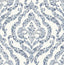 York Blue Guildford Peel & Stick Wallpaper