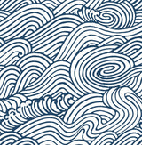 York Navy Saybrook Peel & Stick Wallpaper