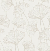 York Silver Hikarigaoka Peel & Stick Wallpaper