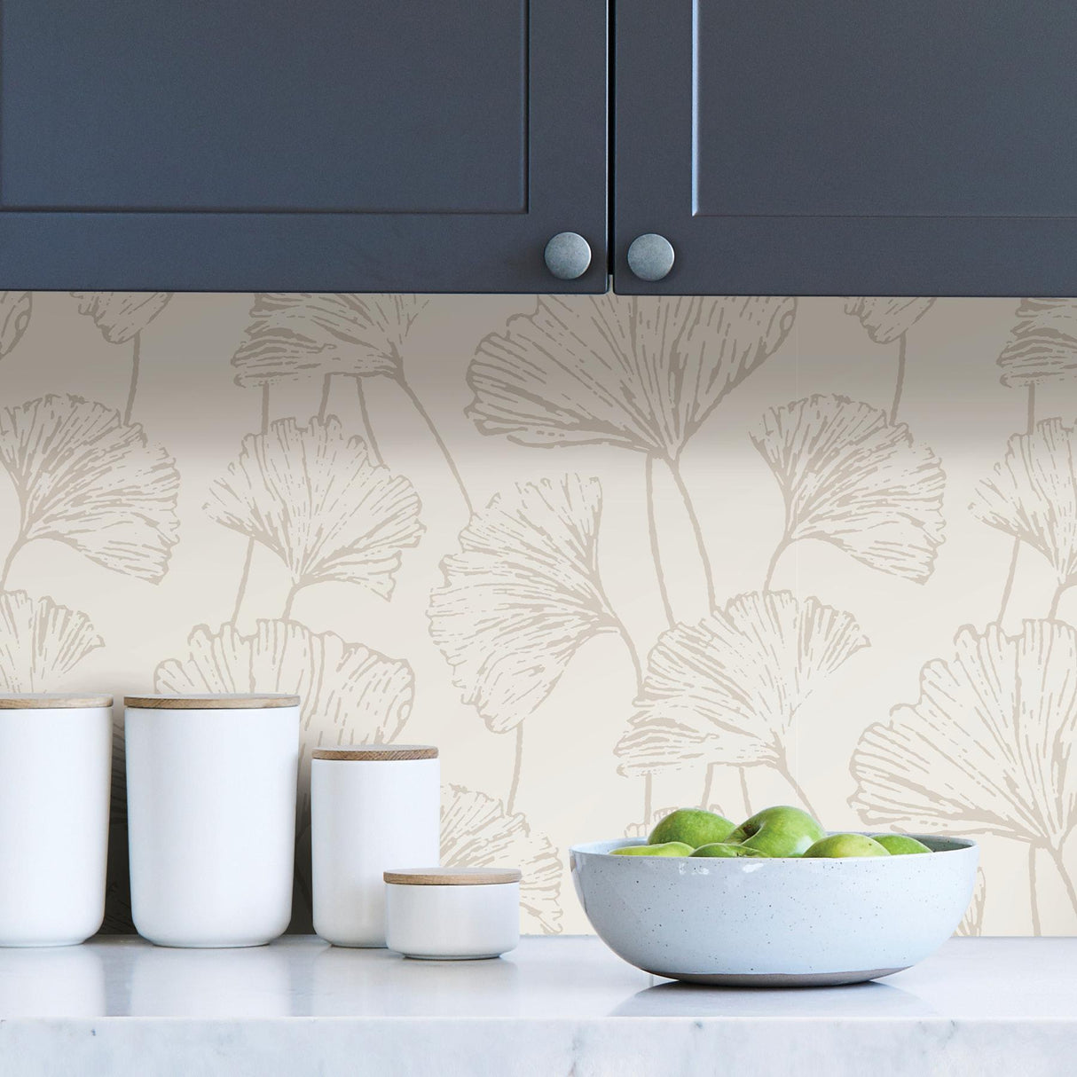 York Silver Hikarigaoka Peel & Stick Wallpaper