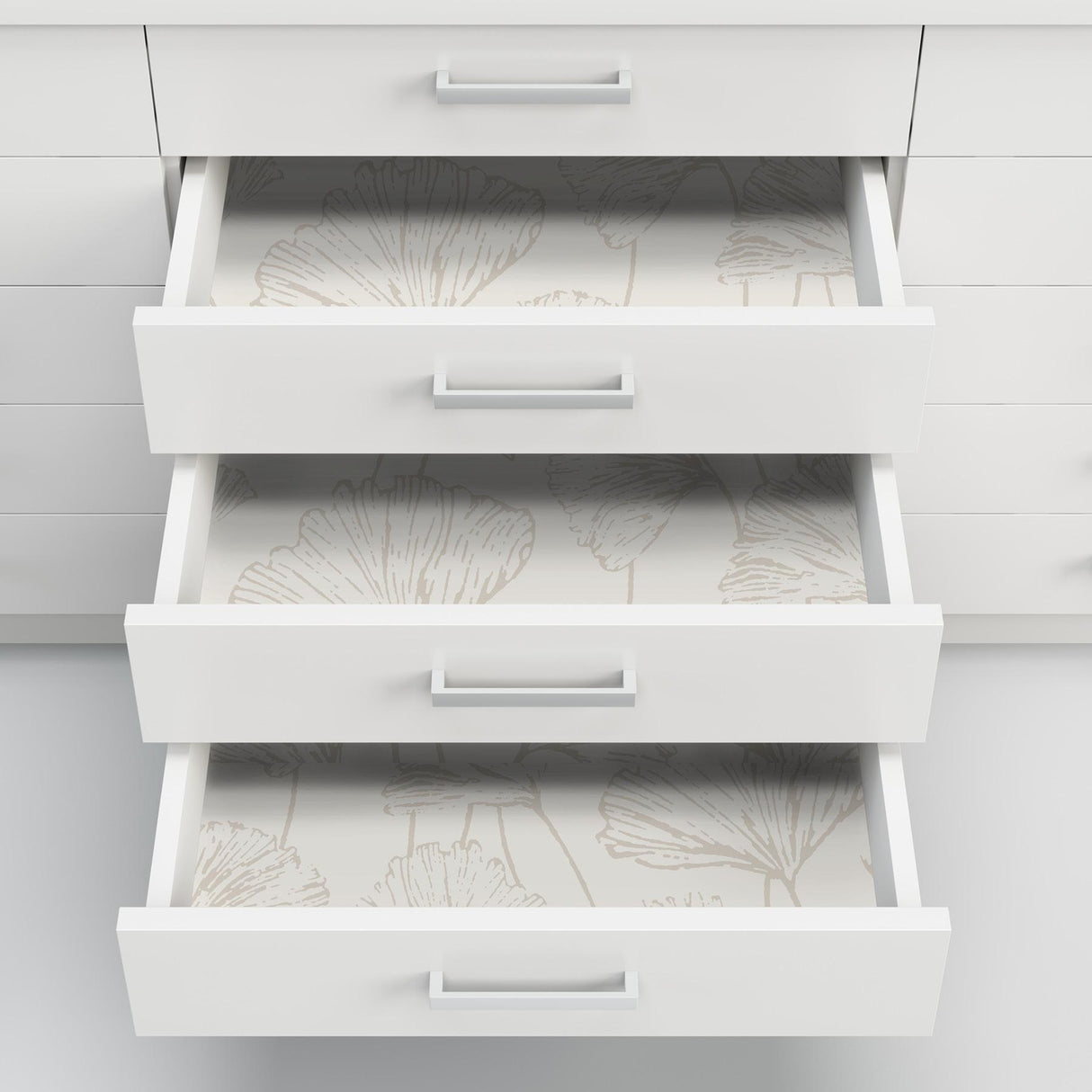 York Silver Hikarigaoka Peel & Stick Wallpaper