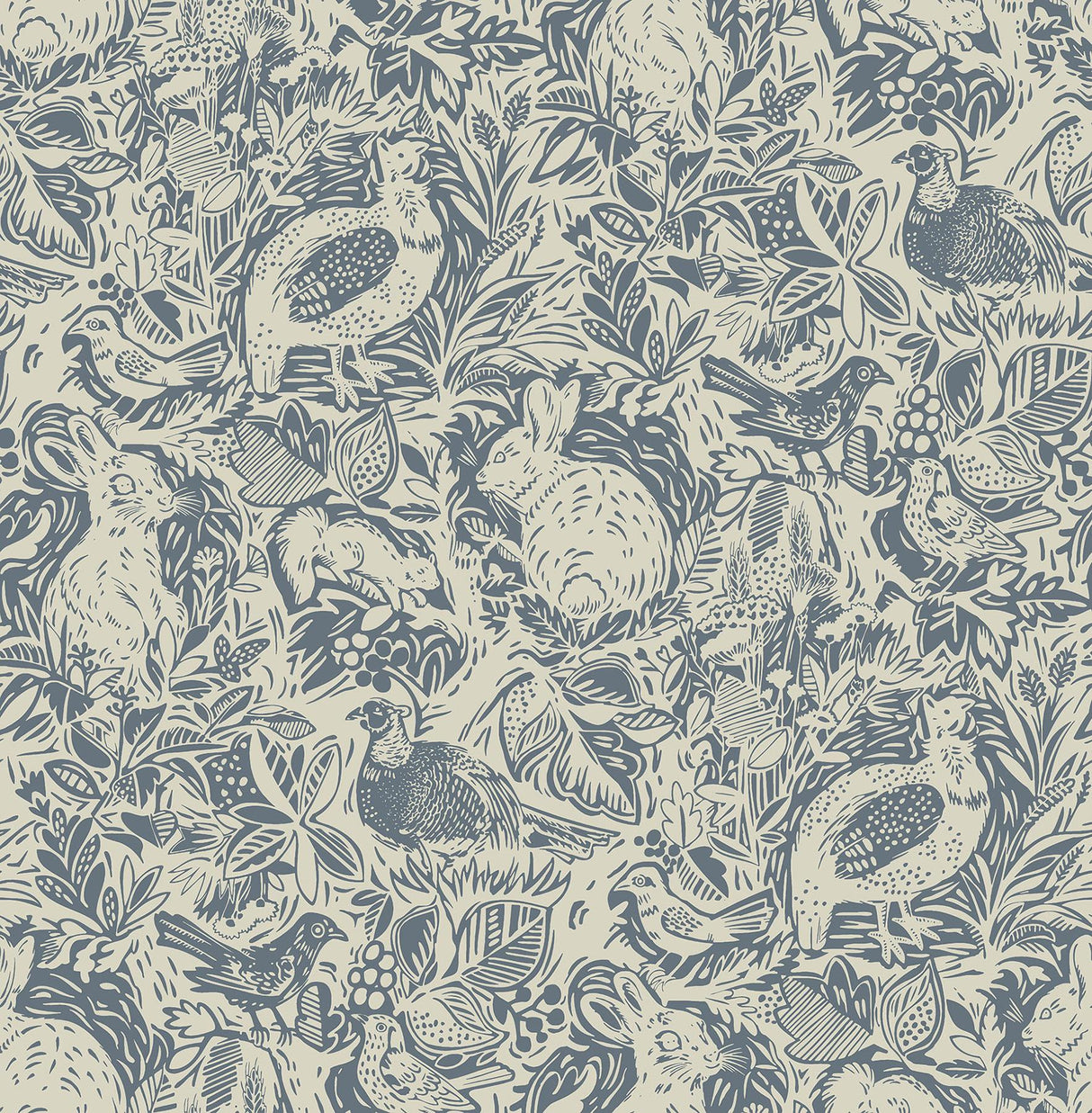 York Blue Terrene Peel & Stick Wallpaper