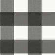 York Charcoal Farmhouse Plaid Peel & Stick Wallpaper