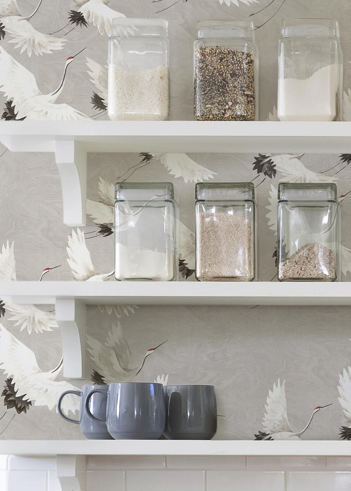 York Grey Halcyon Peel & Stick Wallpaper