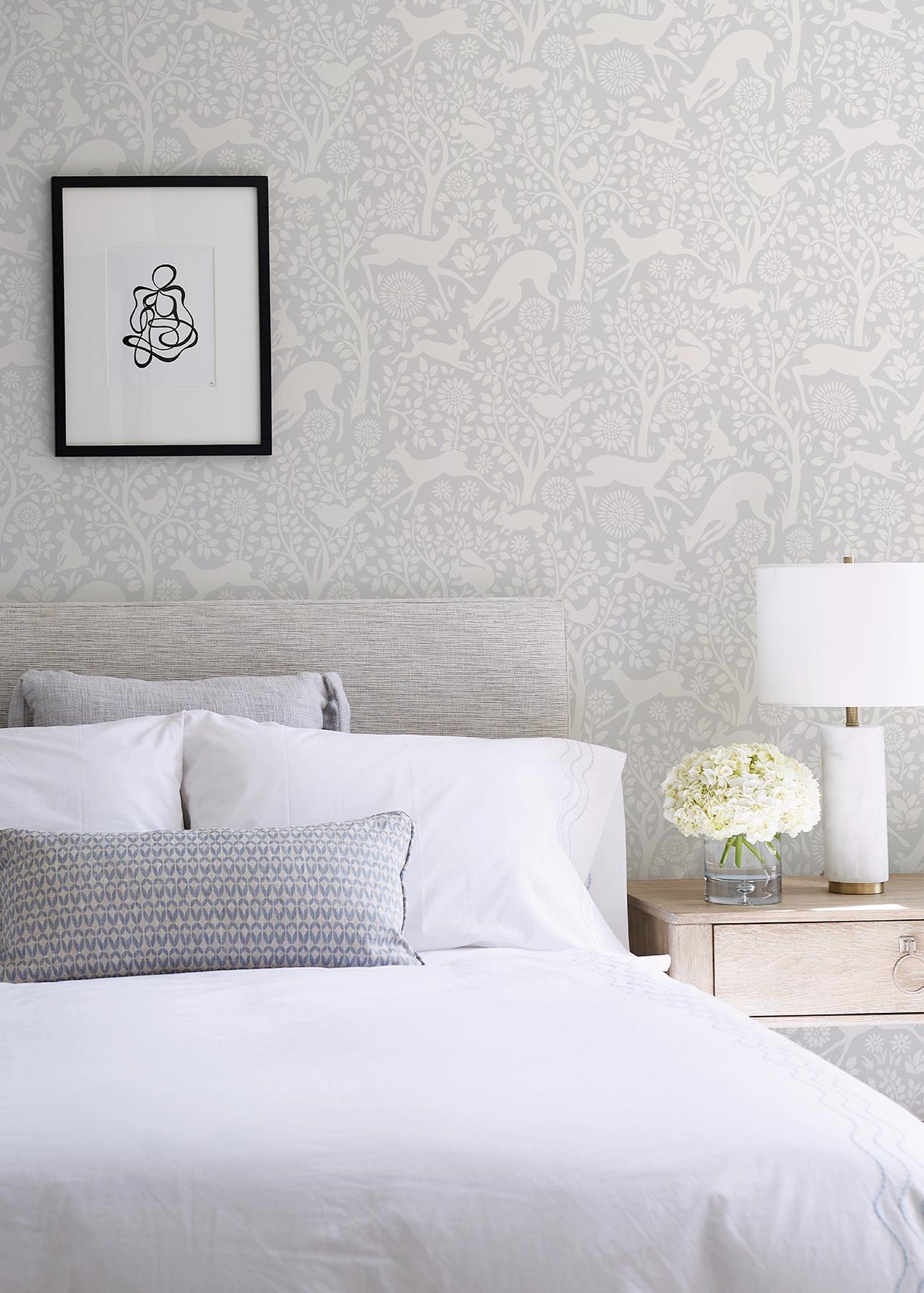 York Grey Merriment Peel & Stick Wallpaper