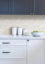 York Grey Merriment Peel & Stick Wallpaper