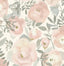 York Rose Peachy Keen Peel & Stick Wallpaper