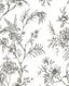 York Charcoal Longwood Peel & Stick Wallpaper