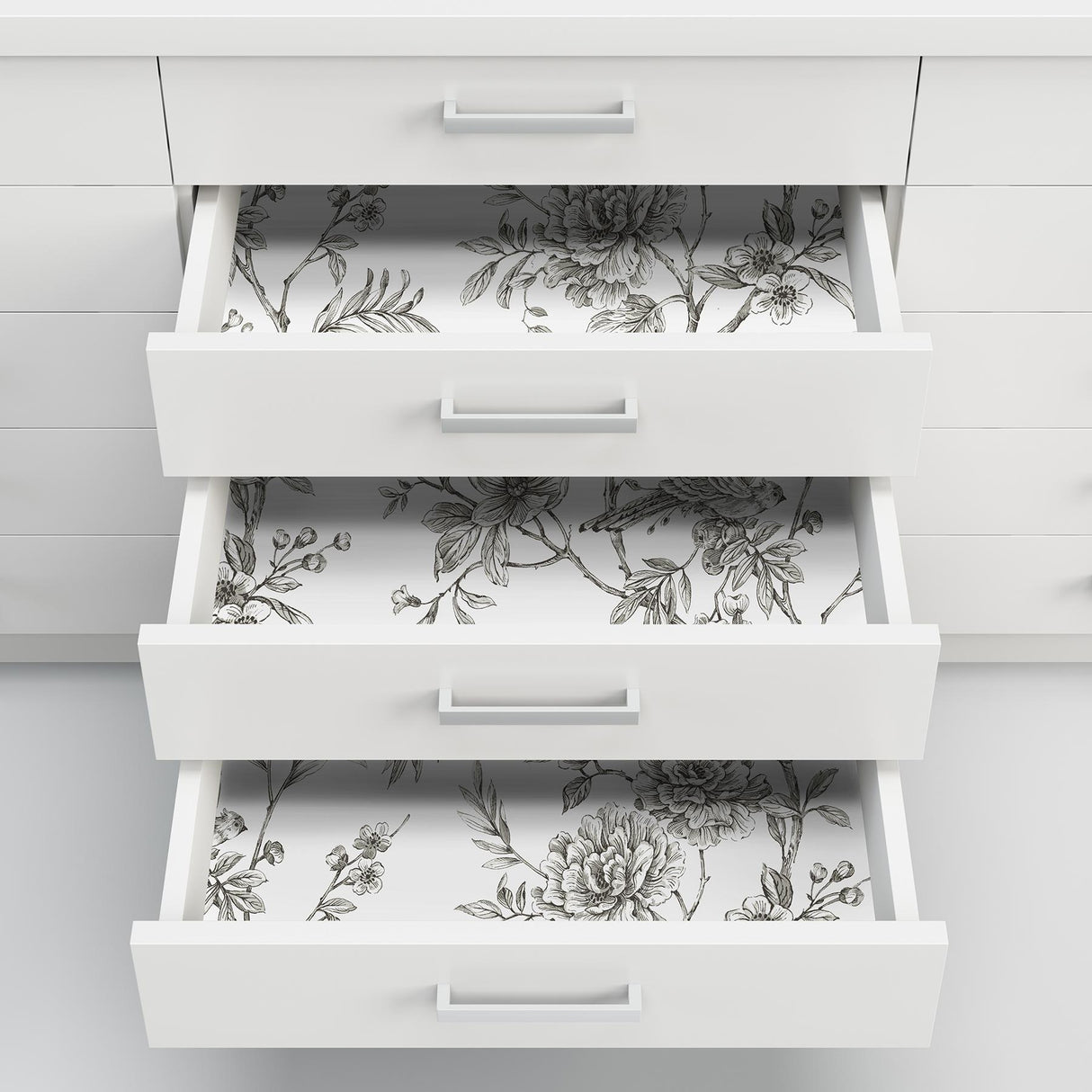 York Charcoal Longwood Peel & Stick Wallpaper