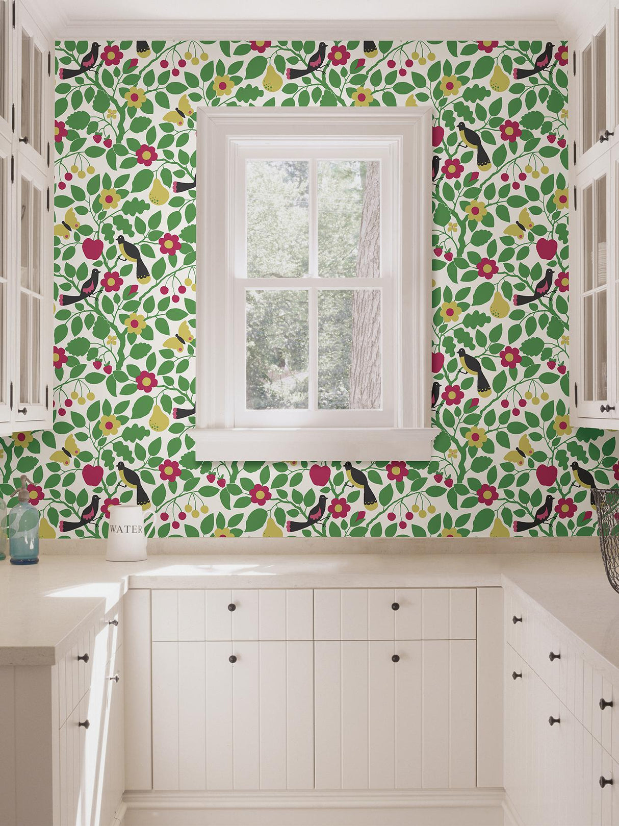 York Green Paradisus Peel & Stick Wallpaper