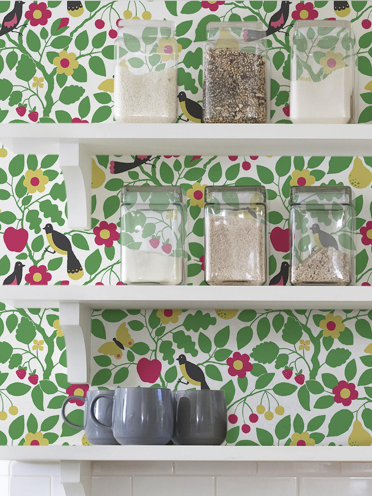 York Green Paradisus Peel & Stick Wallpaper