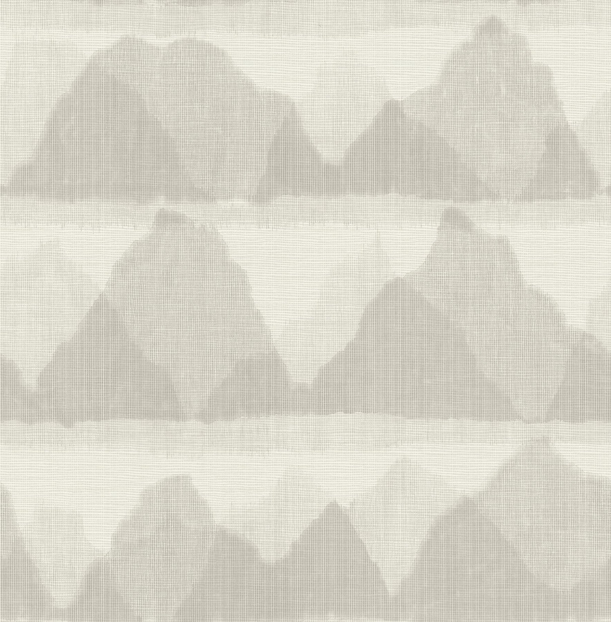 York Taupe Mountain Peak Peel & Stick String Wallpaper