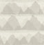 York Taupe Mountain Peak Peel & Stick String Wallpaper
