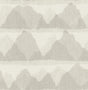 York Taupe Mountain Peak Peel & Stick String Wallpaper