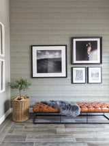 York Grey Dhurrie Peel & Stick String Wallpaper