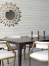 York Grey Dhurrie Peel & Stick String Wallpaper