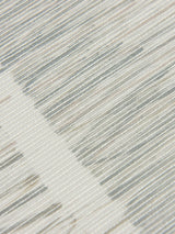 York Grey Dhurrie Peel & Stick String Wallpaper
