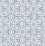 York Blue Hepatica Petal Peel & Stick String Wallpaper