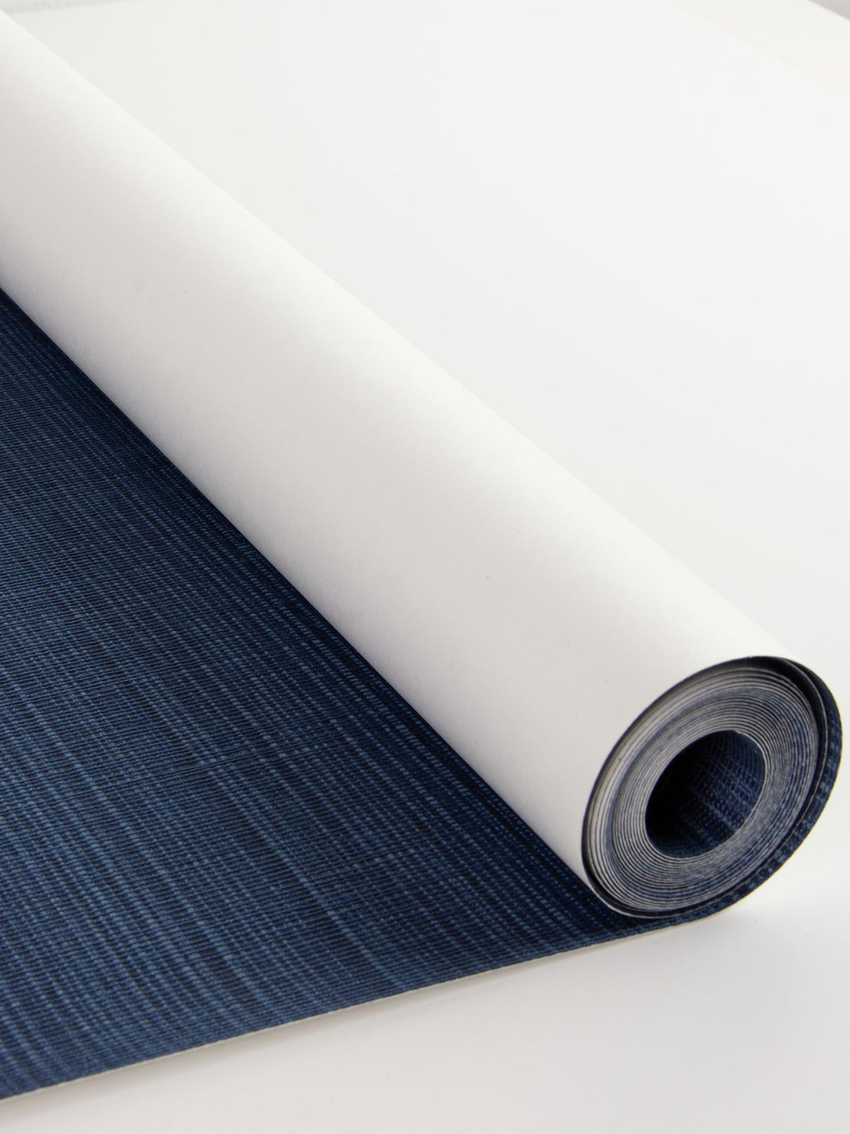 York Indigo Crossweave Peel & Stick String Wallpaper