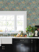York Grey Kapok Peel & Stick Wallpaper