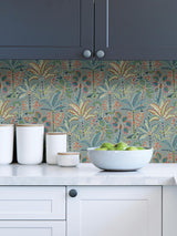 York Grey Kapok Peel & Stick Wallpaper