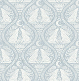 York Blue Moon Rabbit Peel & Stick Wallpaper
