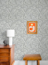 York Grey Spirited Peel & Stick Wallpaper