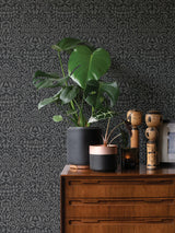 York Charcoal Darcy Peel & Stick Wallpaper