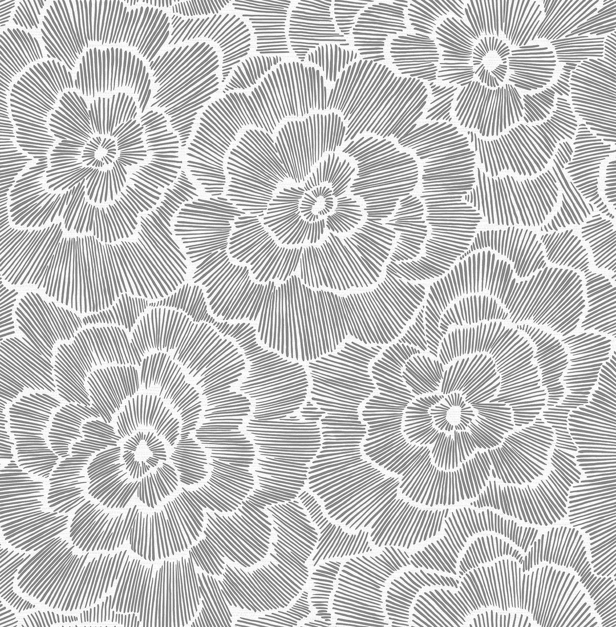 York Charcoal Saraya Peel & Stick Wallpaper