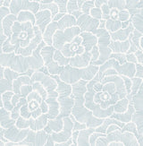 York Blue Saraya Peel & Stick Wallpaper
