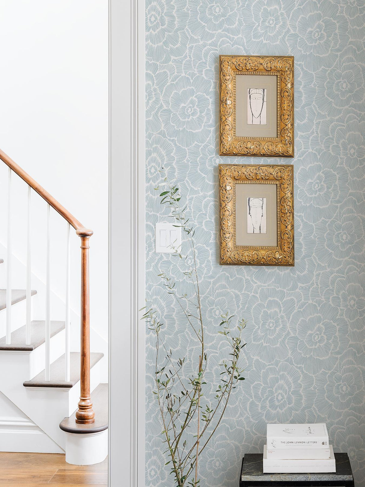 York Blue Saraya Peel & Stick Wallpaper