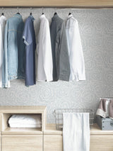York Blue Saraya Peel & Stick Wallpaper