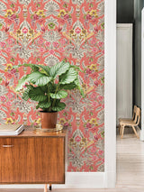 York Peach Summer Love Peel & Stick Wallpaper