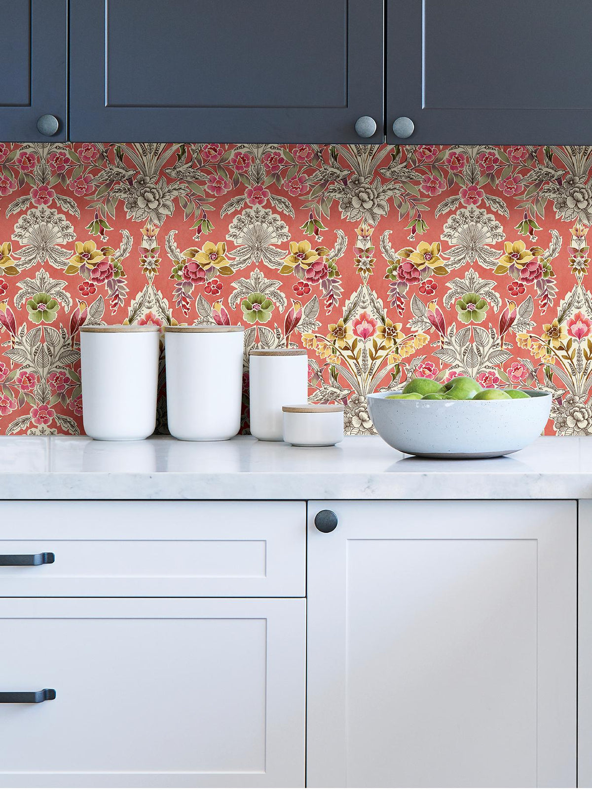 York Peach Summer Love Peel & Stick Wallpaper