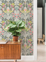 York Grey Summer Love Peel & Stick Wallpaper
